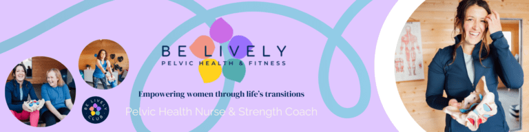 Be Lively Pelvic Health incontinence pregnancy menopause cancer surgery scar therapy bristol south glos 3 768x192