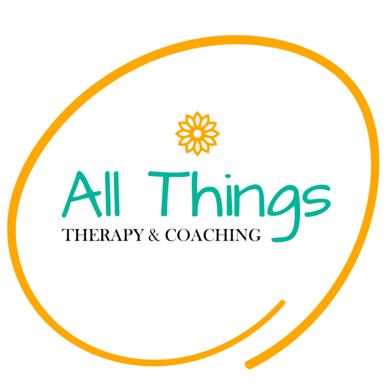 All things therapy and coaching logo 2 768x768